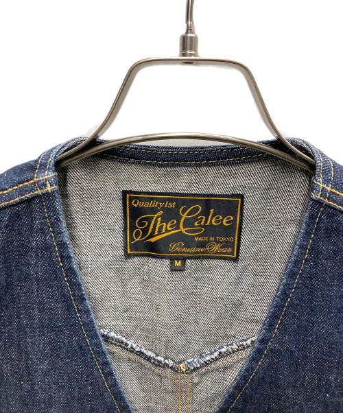 CALEE（キャリー）CALEE (キャリー) デニムベスト インディゴ サイズ:Mの古着・服飾アイテム