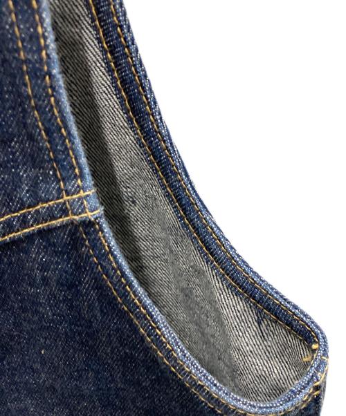 CALEE（キャリー）CALEE (キャリー) デニムベスト インディゴ サイズ:Mの古着・服飾アイテム