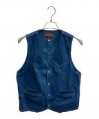 CALEEキャリー）の古着「デニムベスト」｜インディゴ
