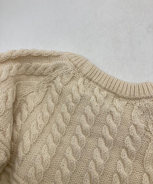 BLARNEY（ブラーニー）BLARNEY (ブラーニー) ローゲージニット アイボリー サイズ:Sの古着・服飾アイテム