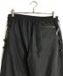 中古・古着 WHITE MOUNTAINEERING (ホワイトマウンテ二アニング) TAFFETA DRAWSTRING SHIRRING PANTS ブラック サイズ:1：8000円