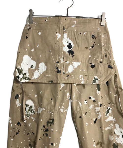 3.1 phillip lim（スリーワンフィリップリム）3.1 phillip lim (スリーワンフィリップリム) ペイント加工チノパン ベージュ サイズ:29の古着・服飾アイテム