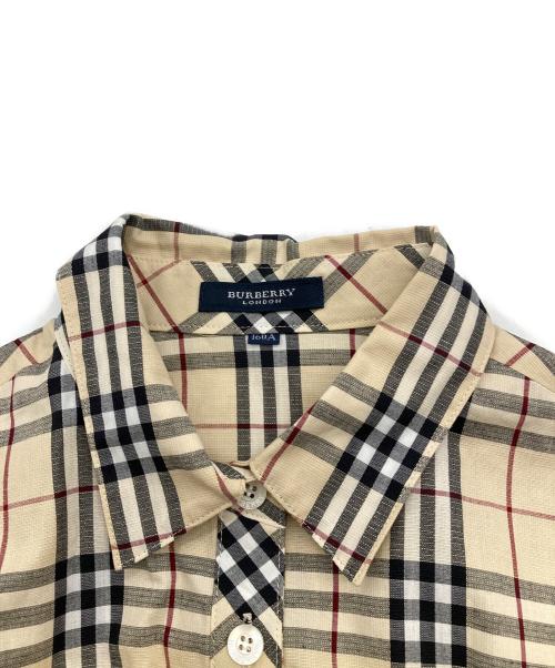 BURBERRY LONDON（バーバリーロンドン）BURBERRY LONDON (バーバリーロンドン) ノバチェックワンピース ベージュ サイズ:160Aの古着・服飾アイテム