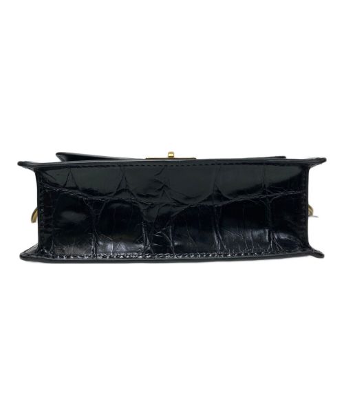 MARC JACOBS（マークジェイコブズ）MARC JACOBS (マークジェイコブス) THE DOWNTOWN ロゴショルダーバッグ ブラックの古着・服飾アイテム