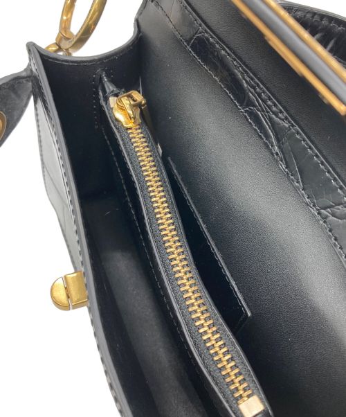 MARC JACOBS（マークジェイコブズ）MARC JACOBS (マークジェイコブス) THE DOWNTOWN ロゴショルダーバッグ ブラックの古着・服飾アイテム