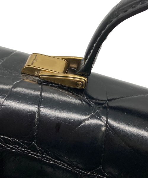 MARC JACOBS（マークジェイコブズ）MARC JACOBS (マークジェイコブス) THE DOWNTOWN ロゴショルダーバッグ ブラックの古着・服飾アイテム