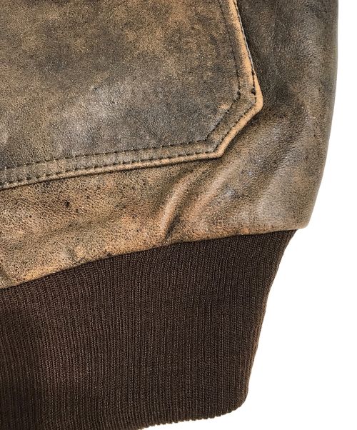 古着（フルギ）古着 (フルギ) TYPE G-1 フライトジャケット ブラウン サイズ:XXLの古着・服飾アイテム