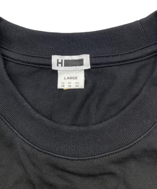 H BEAUTY&YOUTH（エイチ ビューティー&ユース）H BEAUTY&YOUTH (エイチ ビューティー&ユース) メロー コットン ノースリープ カットソー ブラック サイズ:USA 40の古着・服飾アイテム