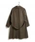 HEVO (イーヴォ) TOMORROW LAND (トゥモローランド) BRINDISI ウールコットンツイル ダブルブレストベルテッドコート オリーブ サイズ:46：36000円
