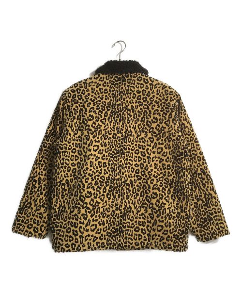 SUPREME（シュプリーム）SUPREME (シュプリーム) Kindermann Uncut Corduroy Car Coat ベージュ×ブラック サイズ:Sの古着・服飾アイテム