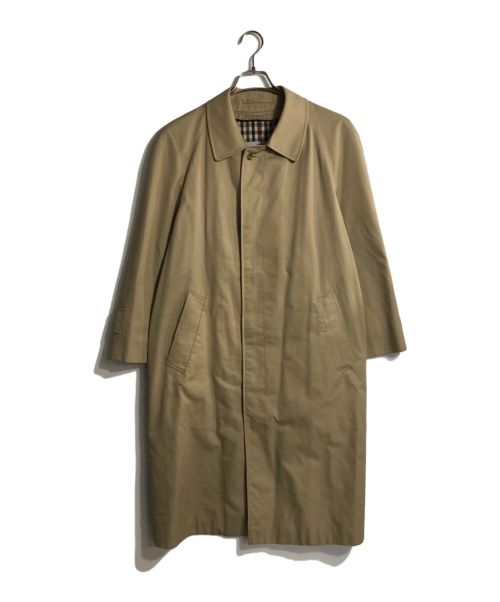 Aquascutum（アクアスキュータム）Aquascutum (アクアスキュータム) ステンカラーコート ベージュ サイズ:Ｍ/45の古着・服飾アイテム
