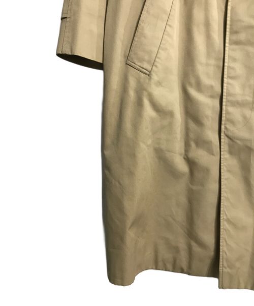 Aquascutum（アクアスキュータム）Aquascutum (アクアスキュータム) ステンカラーコート ベージュ サイズ:Ｍ/45の古着・服飾アイテム