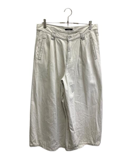 JOURNAL STANDARD（ジャーナルスタンダード）JOURNAL STANDARD (ジャーナルスタンダード) ビッグタックデニム ホワイト サイズ:Ｍの古着・服飾アイテム