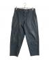 COMME des GARCONS HOMME DEUX（コムデギャルソン オム ドゥ）の古着「ワイドパンツ」｜ネイビー