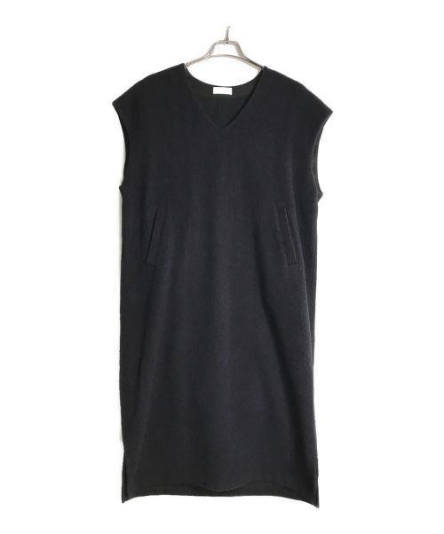 かぐれ（カグレ）かぐれ (カグレ) ウールシャギーワンピース ネイビー サイズ:Freeの古着・服飾アイテム