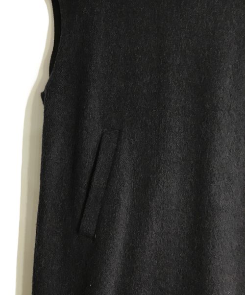 かぐれ（カグレ）かぐれ (カグレ) ウールシャギーワンピース ネイビー サイズ:Freeの古着・服飾アイテム