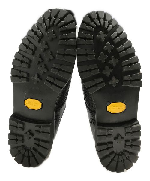 Crockett & Jones（クロケット＆ジョーンズ）Crockett & Jones (クロケット＆ジョーンズ) PEMBROKE/フルブローグ シューズ ブラック サイズ:71/2 Eの古着・服飾アイテム