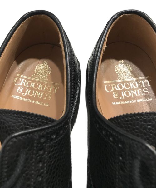 Crockett & Jones（クロケット＆ジョーンズ）Crockett & Jones (クロケット＆ジョーンズ) PEMBROKE/フルブローグ シューズ ブラック サイズ:71/2 Eの古着・服飾アイテム