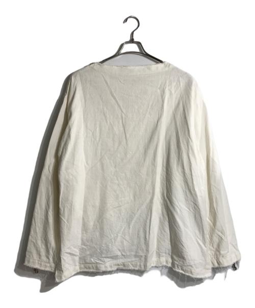s'yte（サイト）s'yte (サイト) Indian Kadi Sheeting Bondage Muslin Shirt ホワイト サイズ:3の古着・服飾アイテム