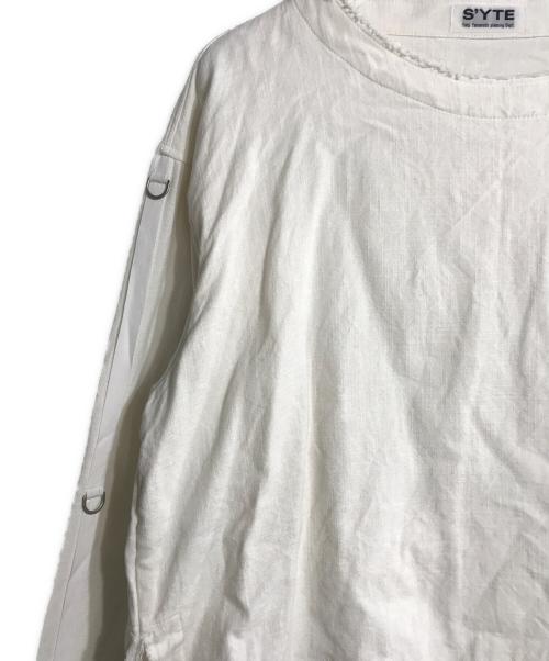 s'yte（サイト）s'yte (サイト) Indian Kadi Sheeting Bondage Muslin Shirt ホワイト サイズ:3の古着・服飾アイテム