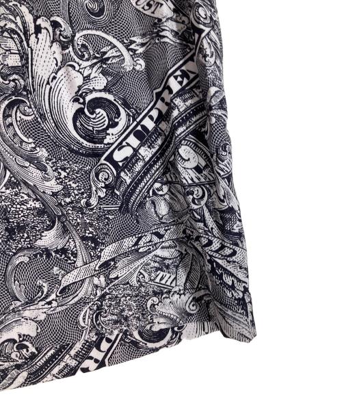 SUPREME（シュプリーム）Supreme (シュプリーム) 23SS Dollar S/S Shirt/半袖シャツ ホワイト×ブラック サイズ:Sの古着・服飾アイテム