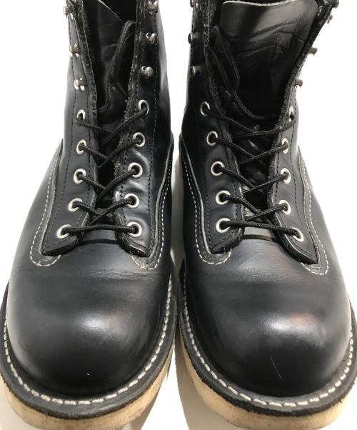 RED WING（レッドウィング）RED WING (レッドウィング) ラインマン/レースアップブーツ ブラック サイズ:USA 81/2の古着・服飾アイテム