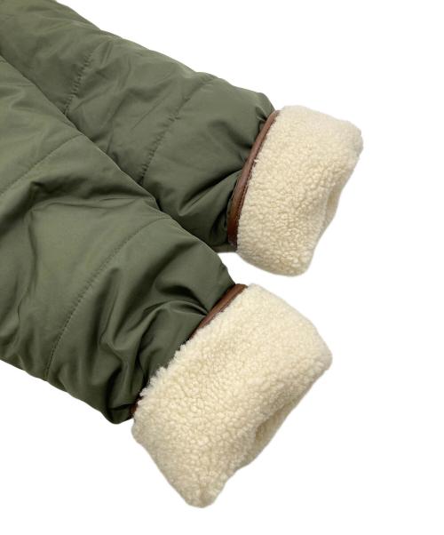 LAUREN RALPH LAUREN（ローレンラルフローレン）LAUREN RALPH LAUREN (ローレンラルフローレン) リバーシブルボアコート カーキ サイズ:Sの古着・服飾アイテム