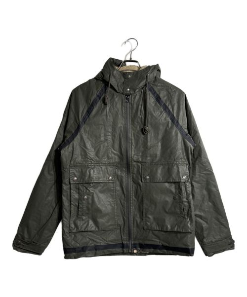 pretty green（プリティーグリーン）Pretty Green (プリティーグリーン) ラバーコーティング裏ボアジャケット カーキ サイズ:4の古着・服飾アイテム