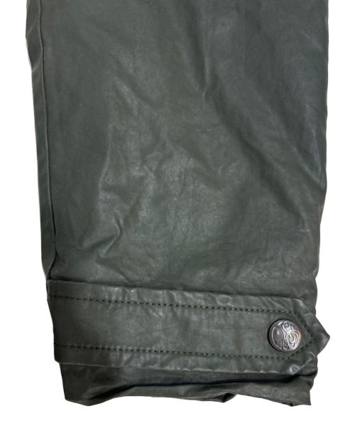 pretty green（プリティーグリーン）Pretty Green (プリティーグリーン) ラバーコーティング裏ボアジャケット カーキ サイズ:4の古着・服飾アイテム