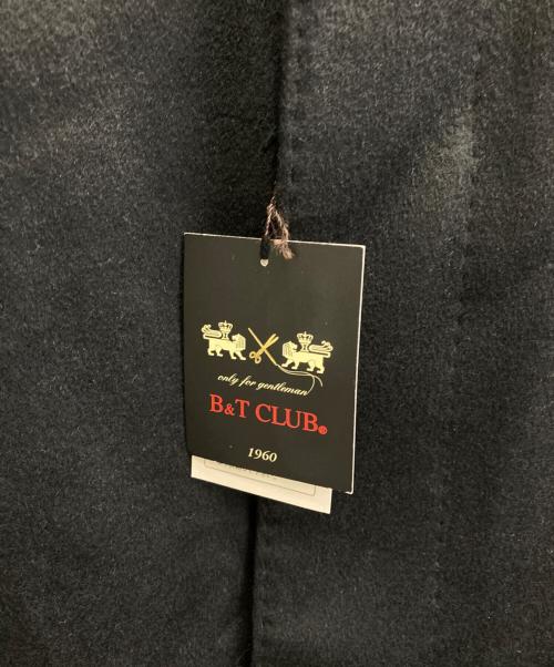 B&T CLUB（ビーアンドティー クラブ）B&T CLUB (ビーアンドティー クラブ) カシミヤコート ブラック サイズ:4L 未使用品の古着・服飾アイテム