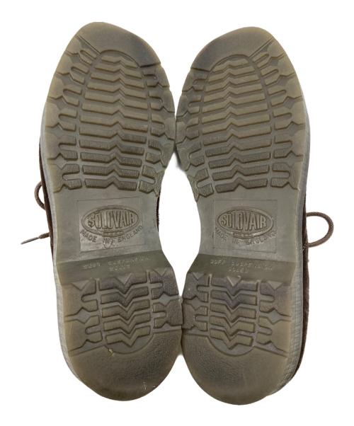 SOLOVAIR（ソロヴェアー）SOLOVAIR (ソロヴェアー) スウェードシューズ ブラウン サイズ:25の古着・服飾アイテム