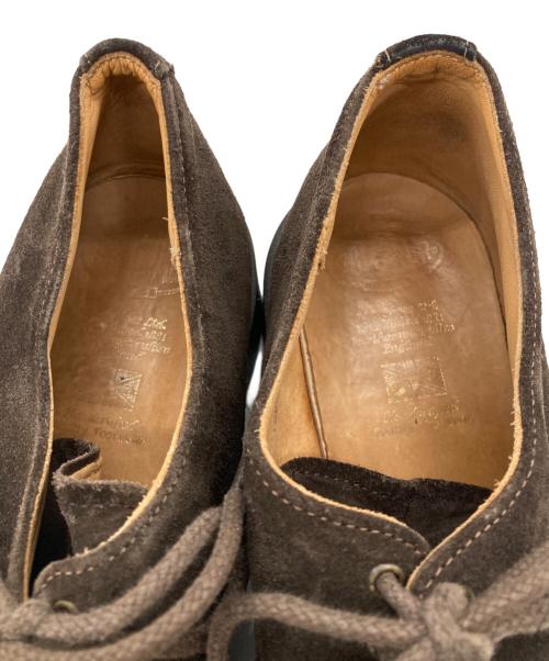 SOLOVAIR（ソロヴェアー）SOLOVAIR (ソロヴェアー) スウェードシューズ ブラウン サイズ:25の古着・服飾アイテム