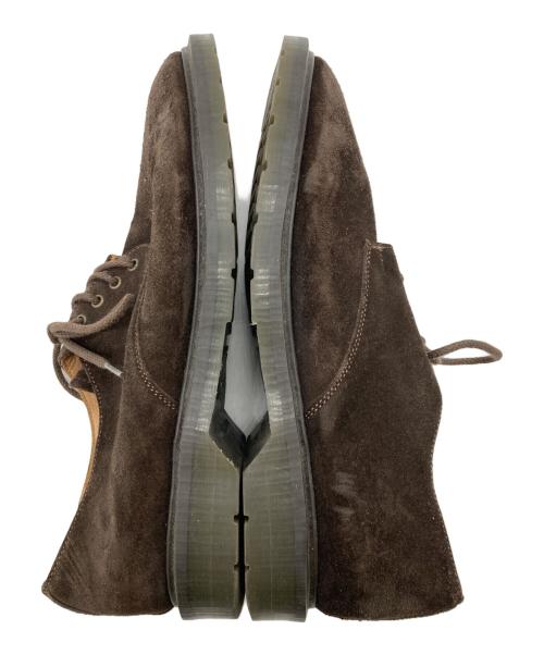 SOLOVAIR（ソロヴェアー）SOLOVAIR (ソロヴェアー) スウェードシューズ ブラウン サイズ:25の古着・服飾アイテム