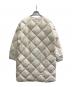 URBAN RESEARCH DOORS (アーバンリサーチドアーズ) ライトダウンキルトコート アイボリー サイズ:M：6000円