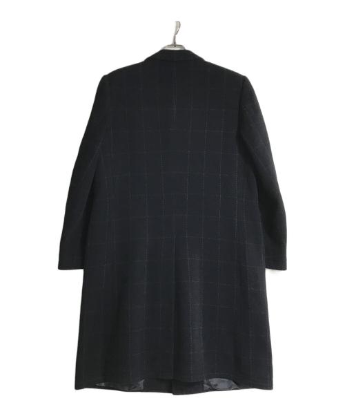 HERMES（エルメス）HERMES (エルメス) カシミヤ混チェスターコート ネイビー サイズ:52の古着・服飾アイテム
