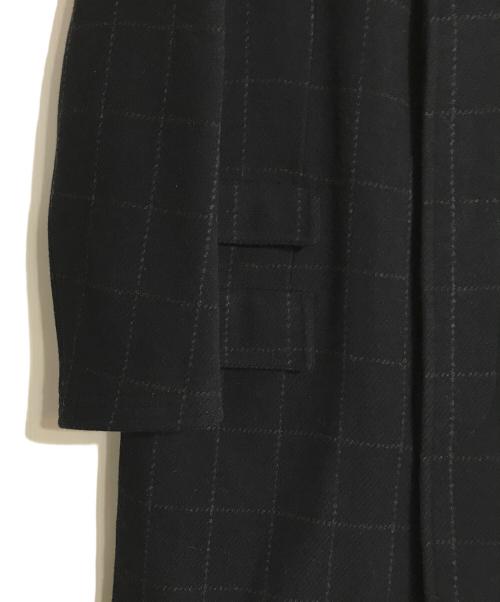 HERMES（エルメス）HERMES (エルメス) カシミヤ混チェスターコート ネイビー サイズ:52の古着・服飾アイテム