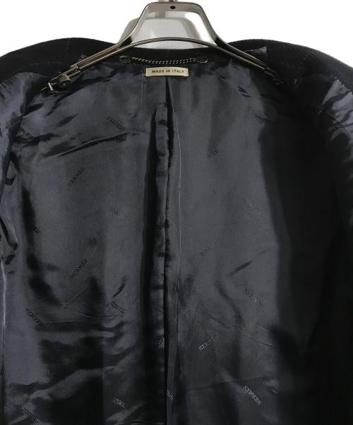 HERMES（エルメス）HERMES (エルメス) カシミヤ混チェスターコート ネイビー サイズ:52の古着・服飾アイテム