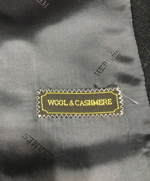 HERMES（エルメス）HERMES (エルメス) カシミヤ混チェスターコート ネイビー サイズ:52の古着・服飾アイテム