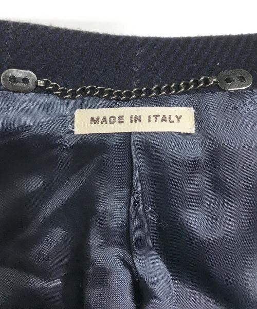 HERMES（エルメス）HERMES (エルメス) カシミヤ混チェスターコート ネイビー サイズ:52の古着・服飾アイテム