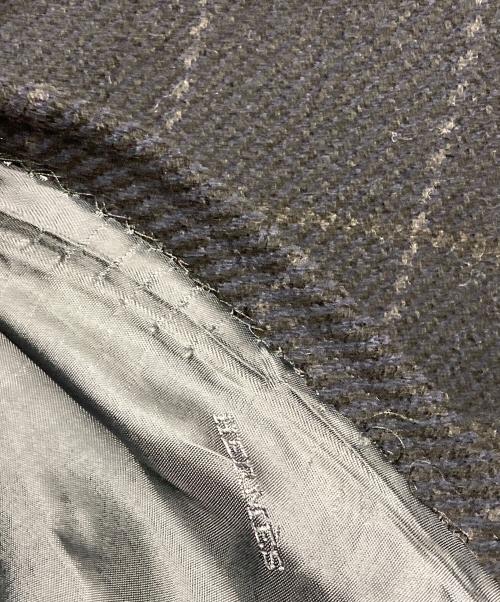 HERMES（エルメス）HERMES (エルメス) カシミヤ混チェスターコート ネイビー サイズ:52の古着・服飾アイテム