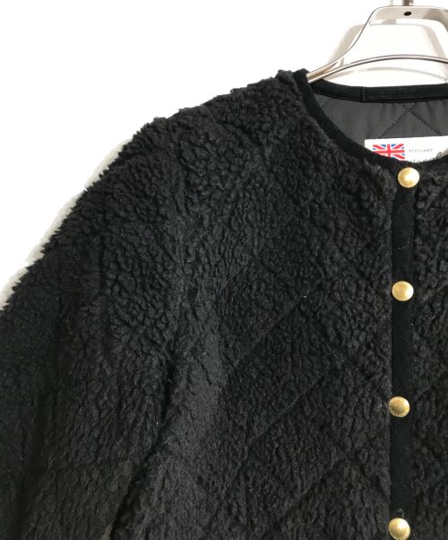 Traditional Weatherwear（トラディショナルウェザーウェア）Traditional Weatherwear (トラディショナルウェザーウェア) PLST (プラステ) ARKLEY EXボアジャケット ブラック サイズ:34の古着・服飾アイテム