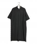 NO CONTROL AIRノーコントロールエアー）の古着「ポリエステルスムースツイルワンピース」｜ブラック