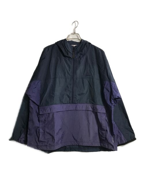 NIKE ACG（ナイキエーシージー）NIKE ACG (ナイキエージーシー) 00'Sアノラックパーカー ネイビー×パープル サイズ:Lの古着・服飾アイテム