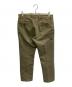 INCOTEX (インコテックス) ヴィンテージ加工ワークパンツ オリーブ サイズ:81cm (W32)：3000円