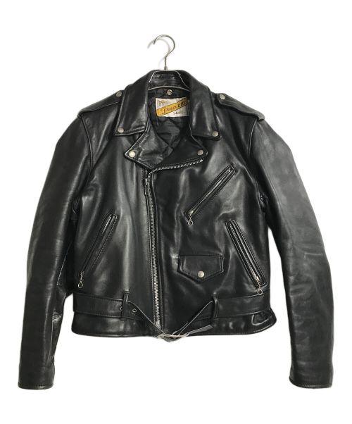 Schott（ショット）Schott (ショット) 618 ダブルライダース ブラック ブラック サイズ:Lの古着・服飾アイテム