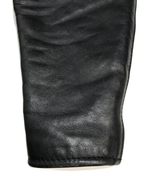 Schott（ショット）Schott (ショット) 618 ダブルライダース ブラック ブラック サイズ:Lの古着・服飾アイテム