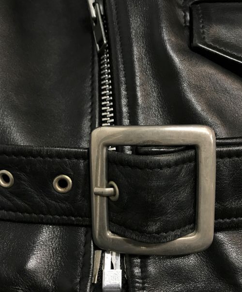Schott（ショット）Schott (ショット) 618 ダブルライダース ブラック ブラック サイズ:Lの古着・服飾アイテム