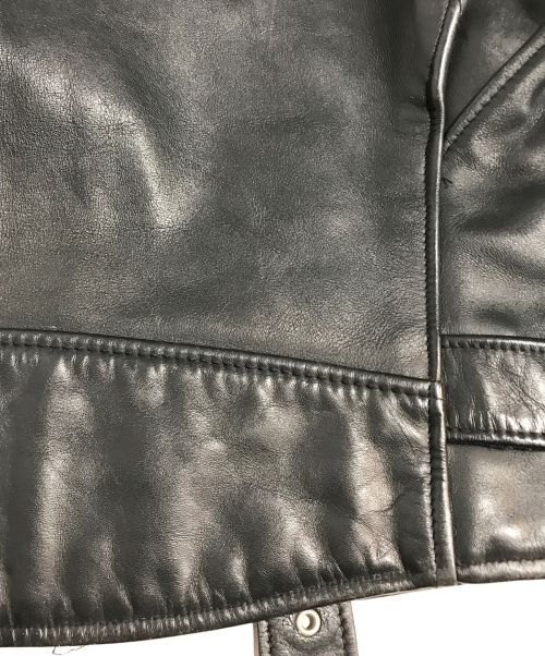 Schott（ショット）Schott (ショット) 618 ダブルライダース ブラック ブラック サイズ:Lの古着・服飾アイテム