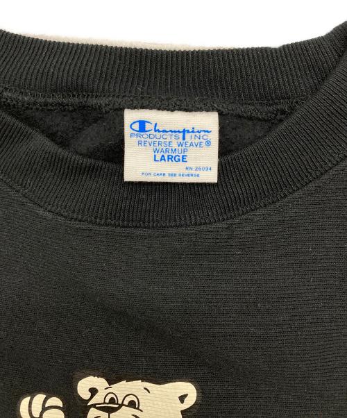 Champion（チャンピオン）Champion (チャンピオン) リバースウィーブスウェット ブラック サイズ:Lの古着・服飾アイテム