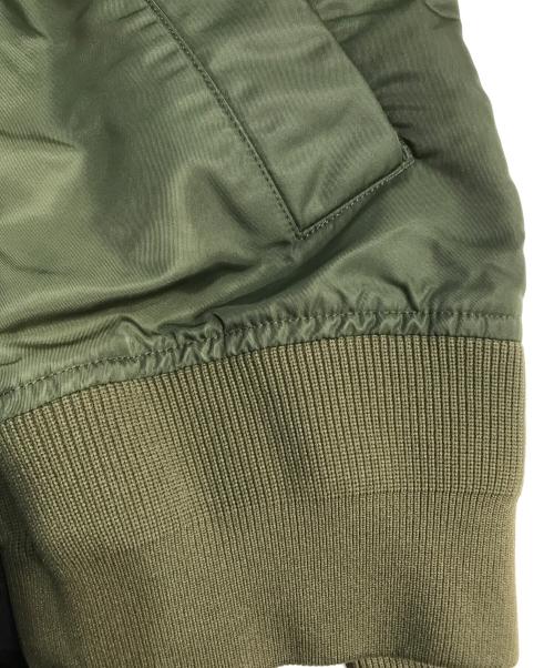 NIKE（ナイキ）NIKE (ナイキ) sacai (サカイ) NRG HOODY カーキ×ネイビー サイズ:Mの古着・服飾アイテム